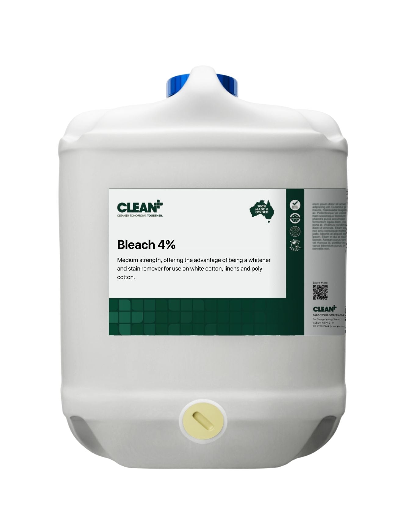 30003 CLEAN+ BLEACH 4% / 20L