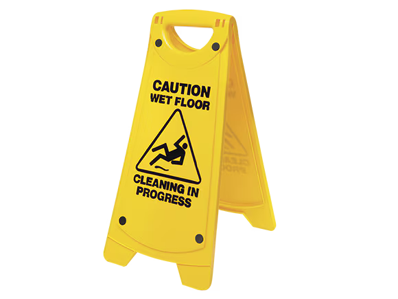 IW-101 Oates Caution Wet Floor Sign