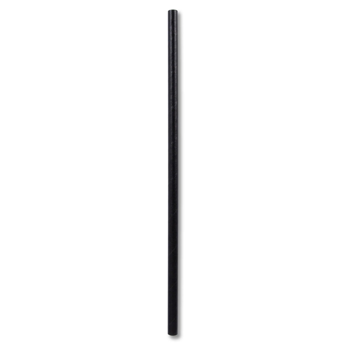 35063 Paper Straw Regular - All Black 2500/CTN