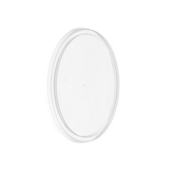 CLID Clear Round Lid x500 SLV