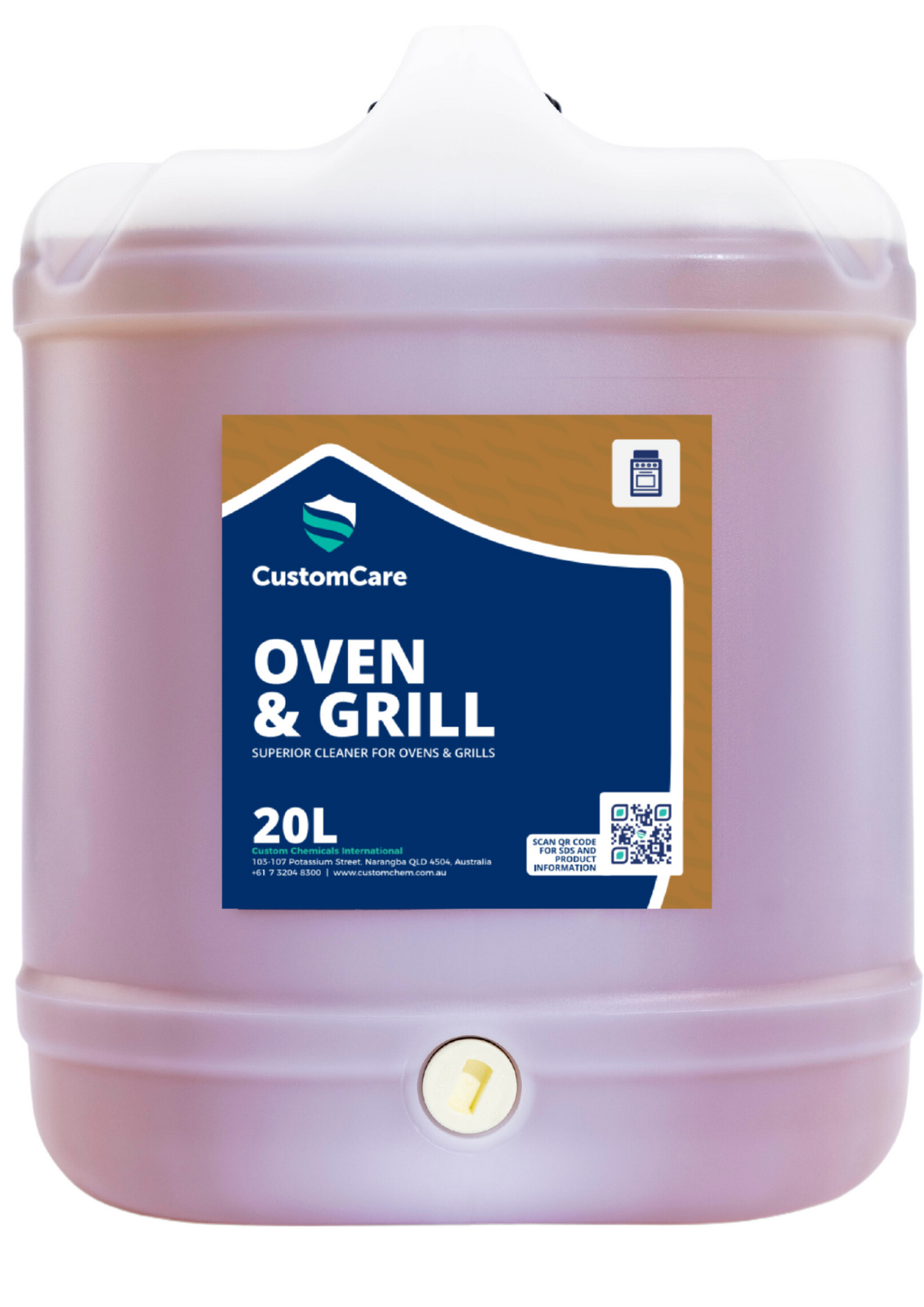 50091 Custom Care Oven & Grill Cleaner 20L