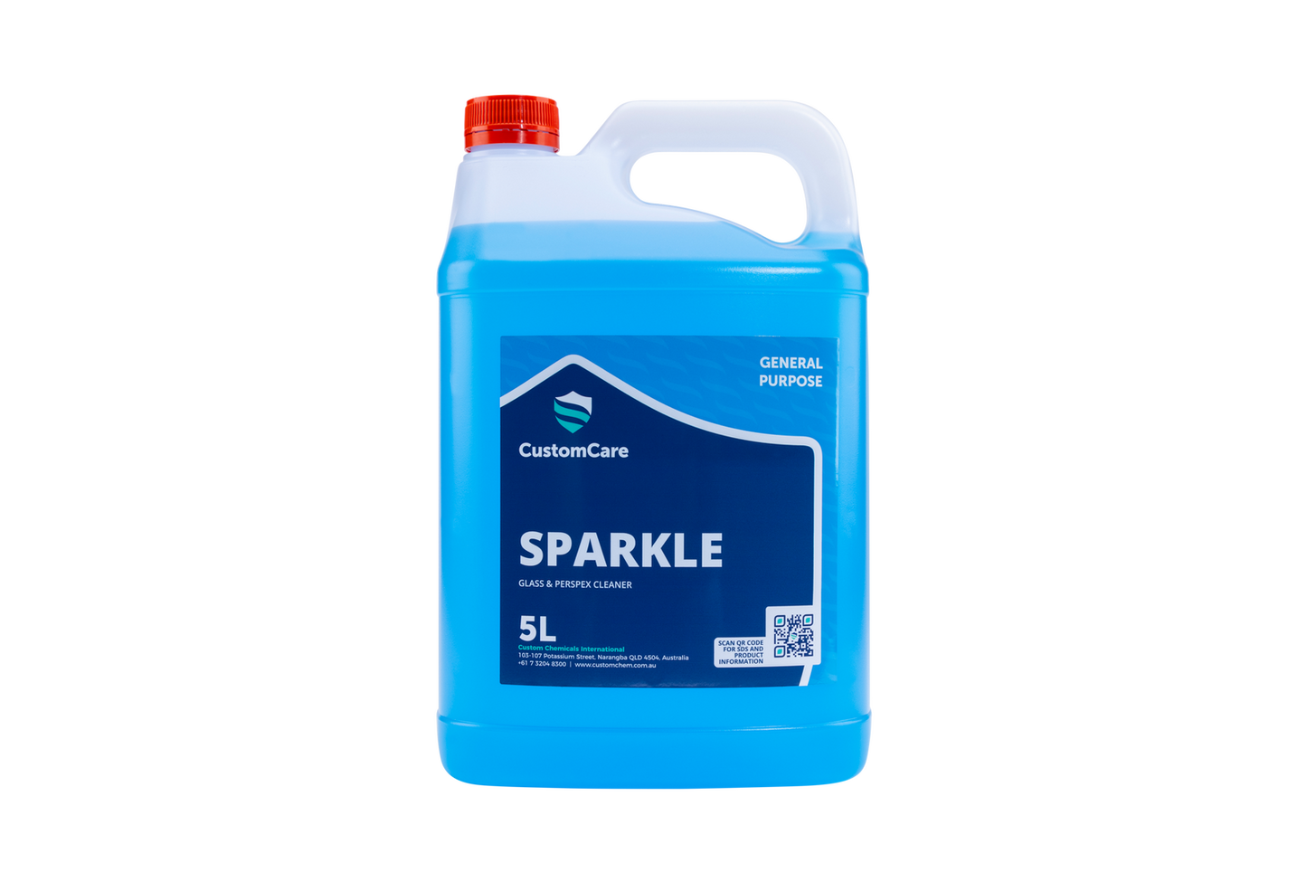 50351 Custom Care Sparkle Glass & Perspex Cleaner 5L