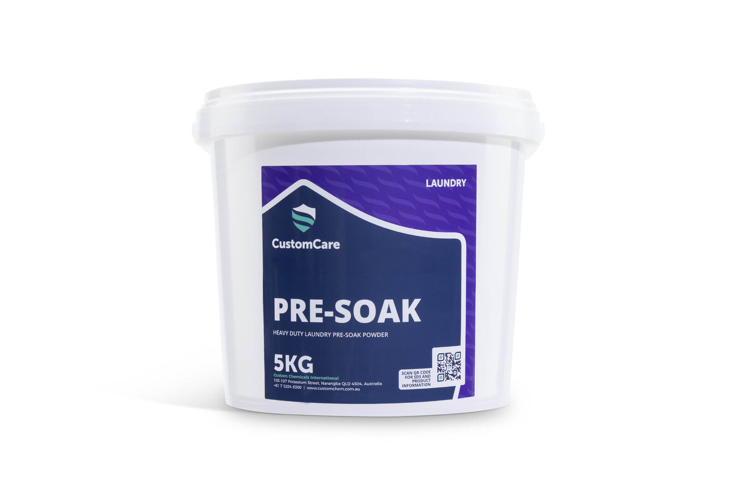 51862 Custom Care Pre Soak Powder 5Kg - Pail
