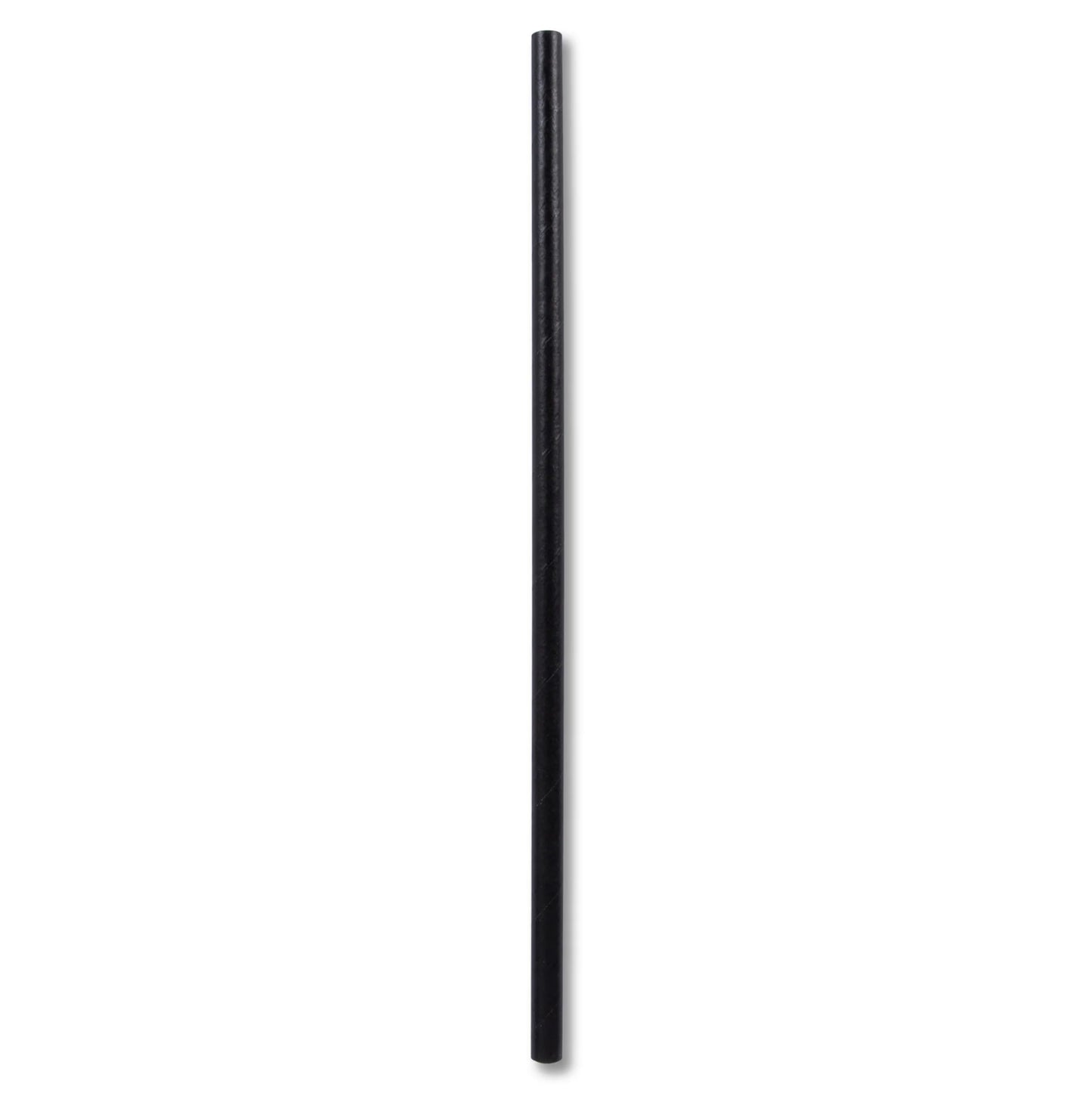 35063 Paper Straw Regular - All Black 2500/CTN