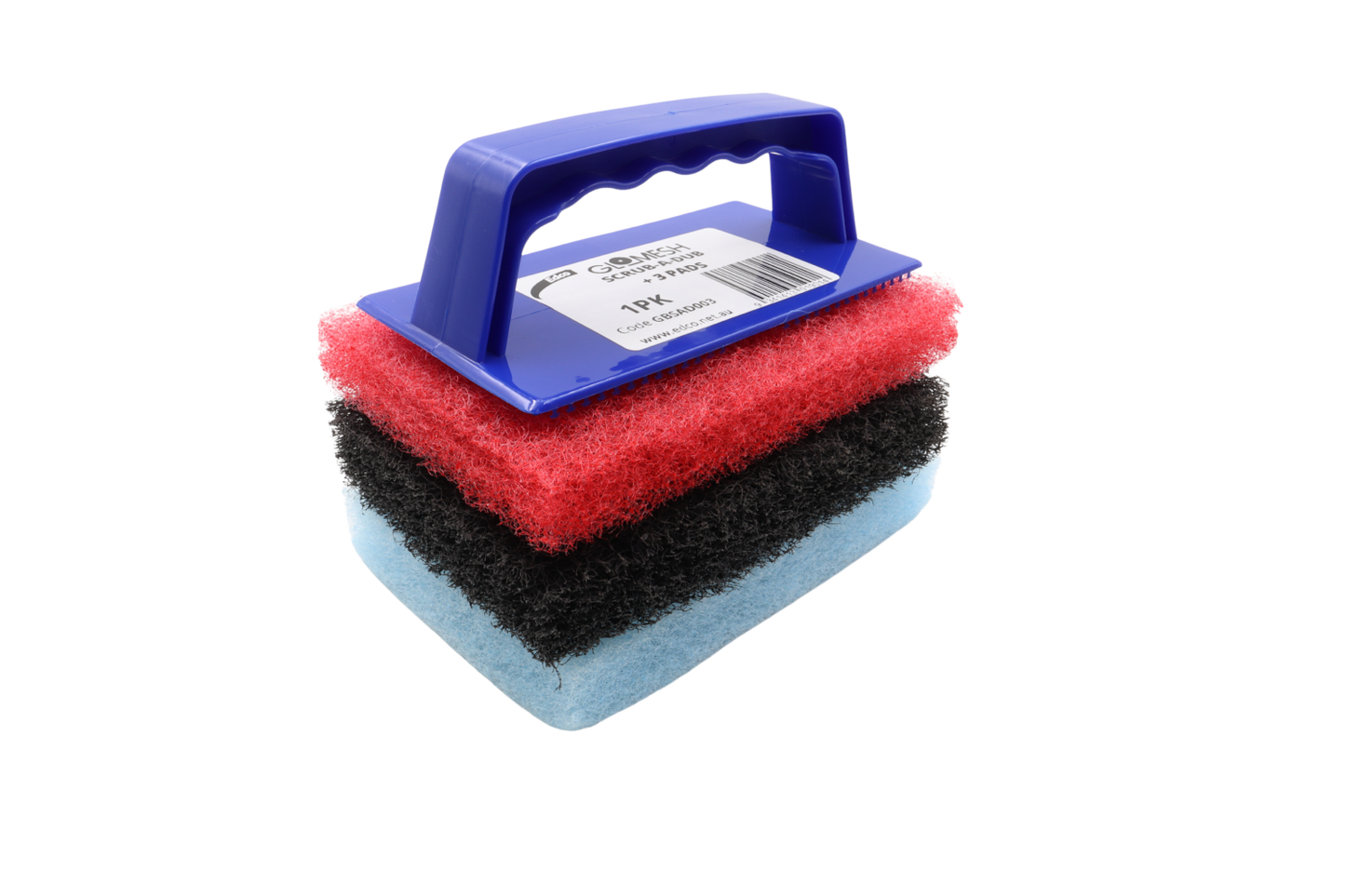 GBSAD003 SCRUB A DUB WITH 3 PADS