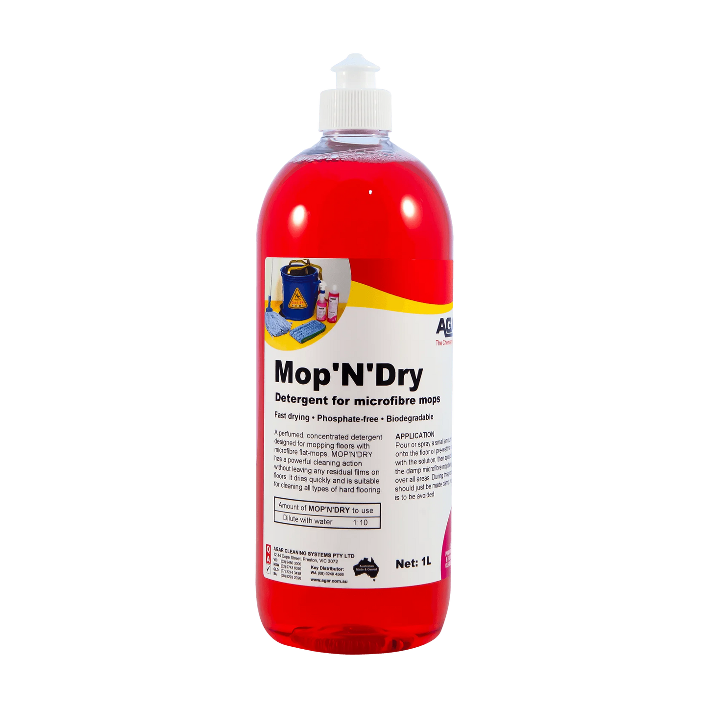 MOPN1 AGAR MOP'N'DRY 1L