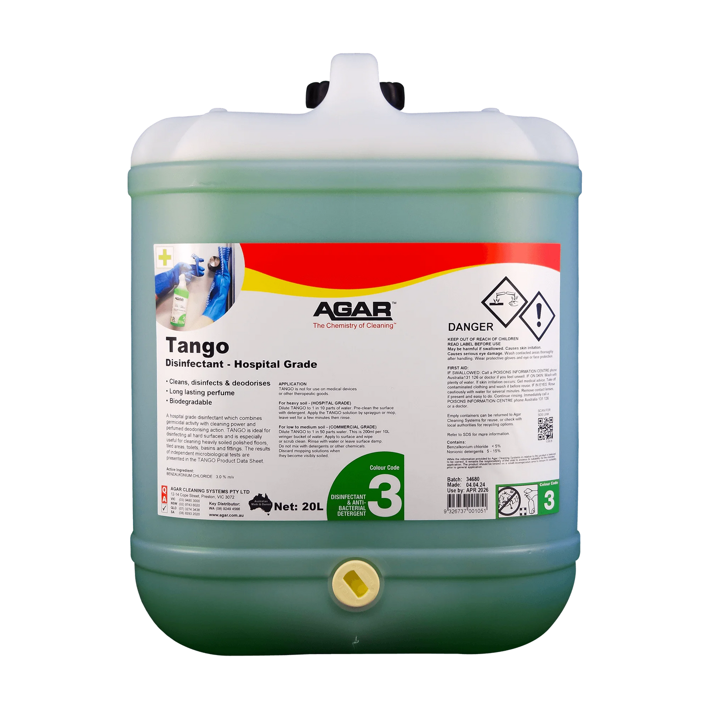 TANG20 AGAR Tango 20L