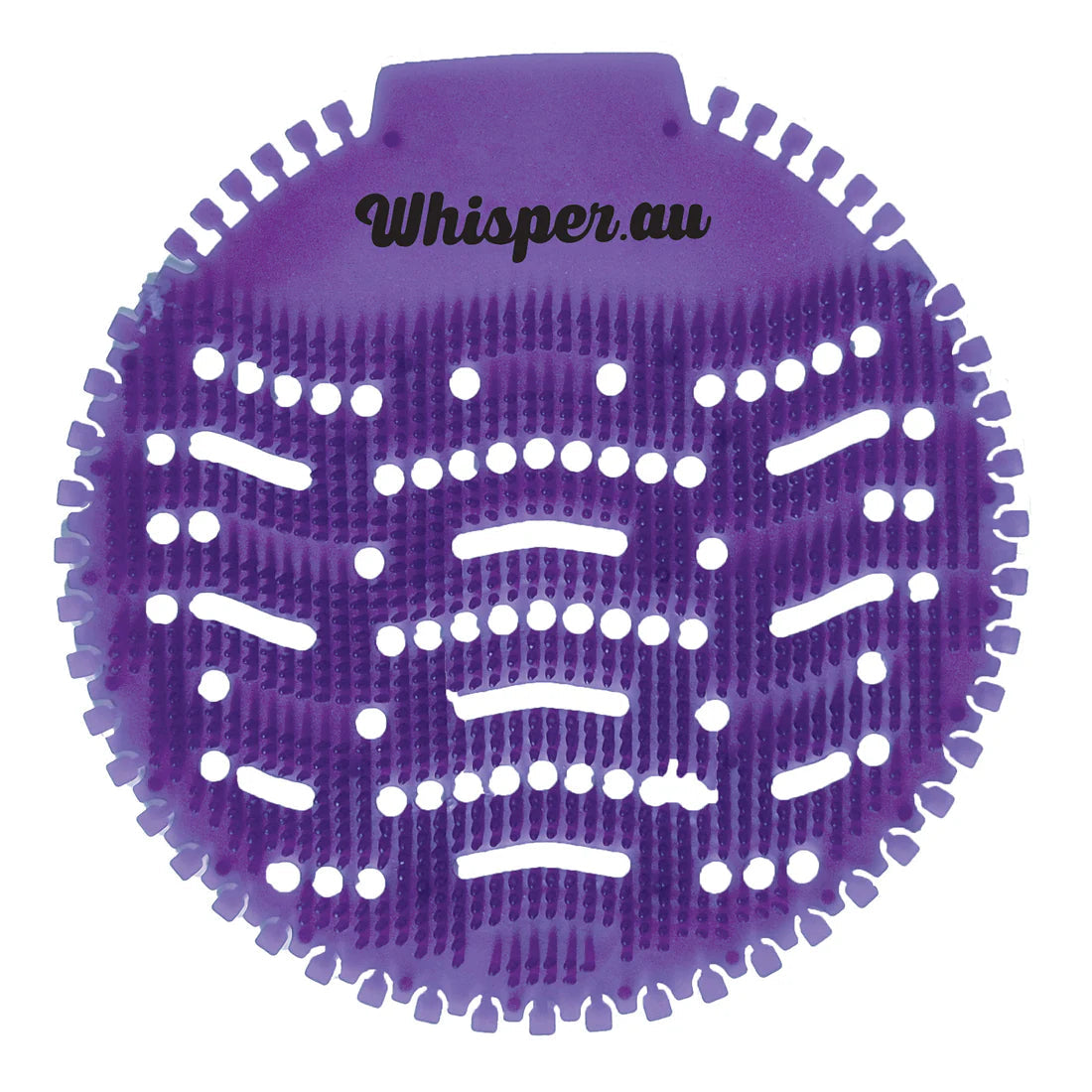 USKG# WHISPER URINAL SCREEN KIWI GRAPEFRUIT 10 PCS X 6 PACKS/CTN FULL CARTON