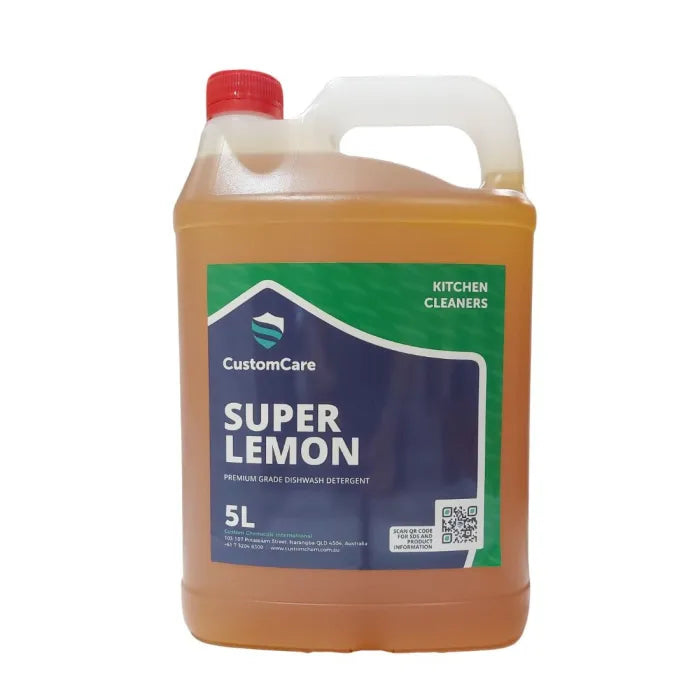 50009 Custom Care Super Lemon Dishwashing Detergent 5L