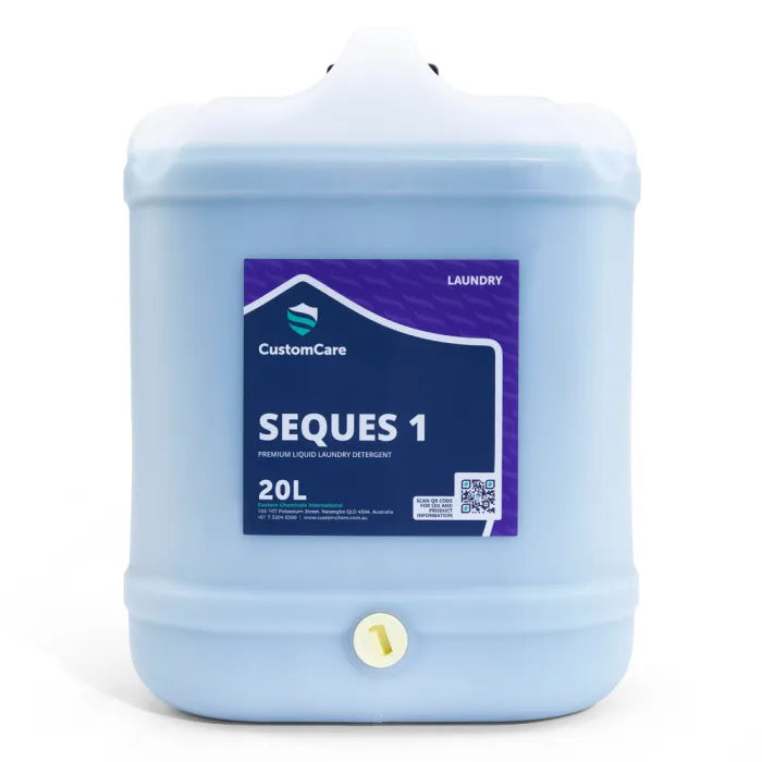 51901 Custom Care SEQUES 1 Liquid Laundry Detergent 20L