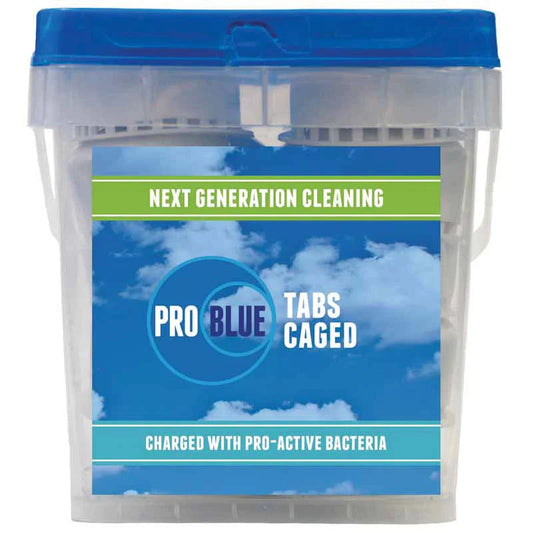 51651 Tub20 - Pro Blue - Tabs Caged With Pro-active Bacteria