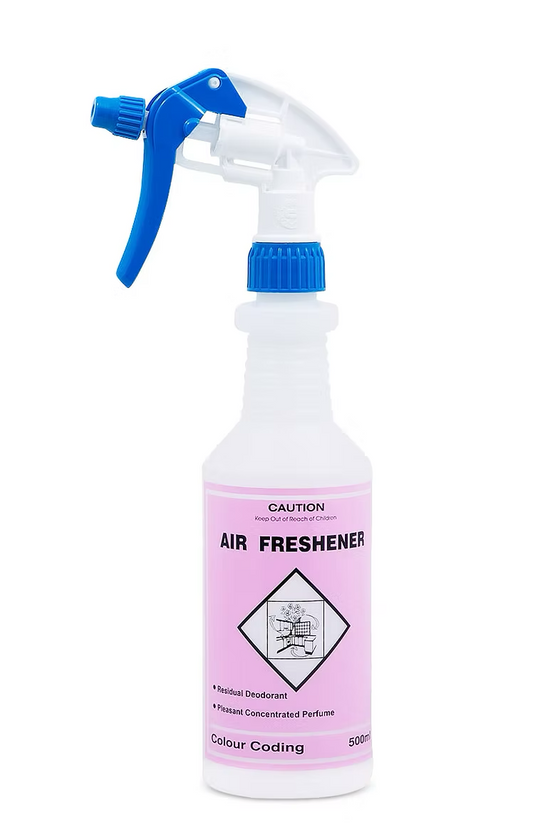 CC28008 AIR FRESHENER - COLOUR CODED 500 ML BOTTLE ONLY