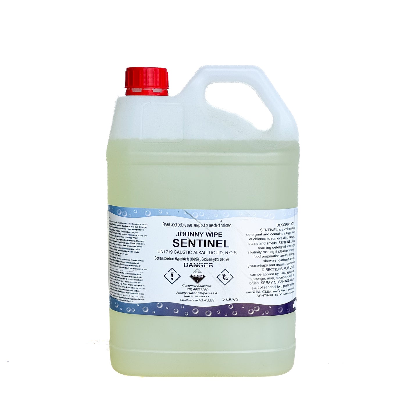 JWSE20 JOHNNY WIPE Sentinel 20Lt