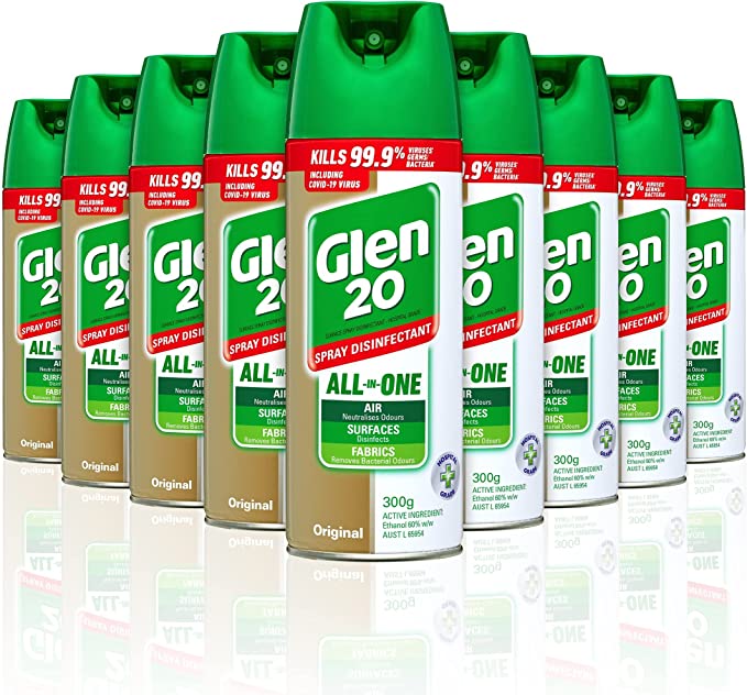 CAM-0357059 Glen 20 spray cans 300gr x 9 original disinfectant