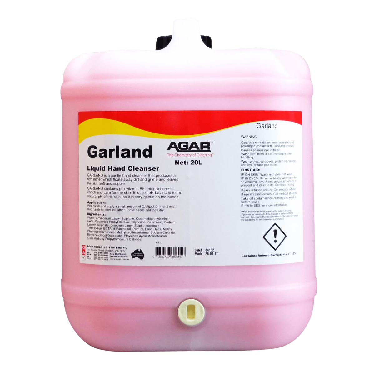 GAR20 AGAR GARLAND 20L