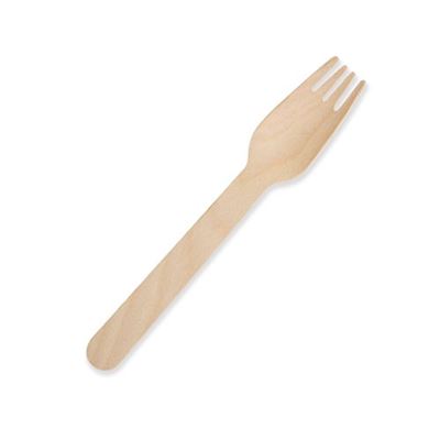 WOW- FORKS- 1000 100(10 Wooden Fork 160mm