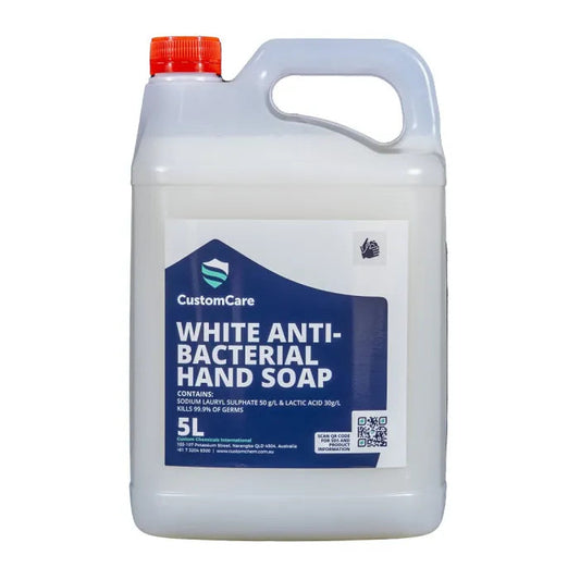 51029 Custom Care Antibacterial Hand Soap Premium White 5L