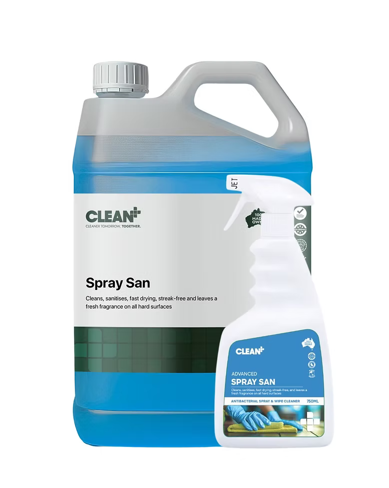 32609 CLEAN+ Spray -San (12 X 750Ml) / Ctn