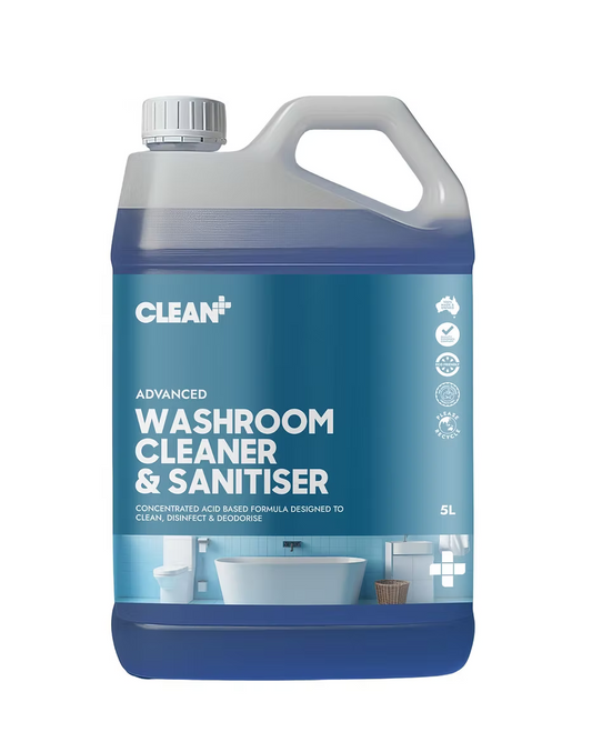 340 CLEAN+ Advanced Washroom Cleaner and Sanitiser 5L