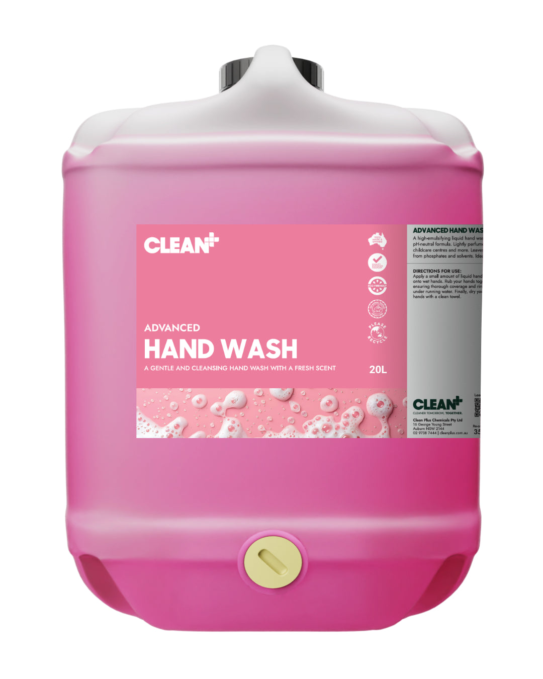 35003 CLEAN+ Advanced Hand Wash Pink / 20L