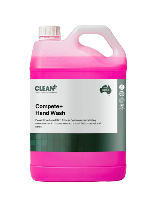 354 CLEAN+ Compete+ Plus Hand Wash Pink 5L