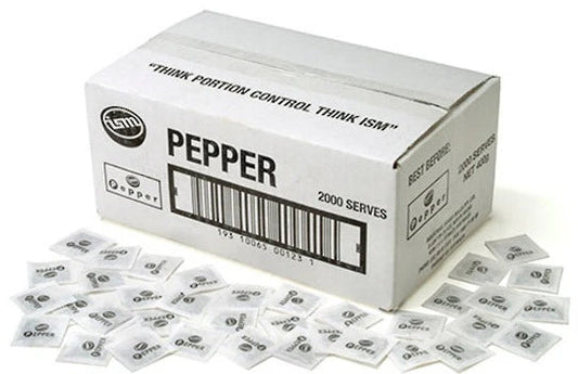 ISMP -  ISM Pepper Individual Pepper Sachets x 2000