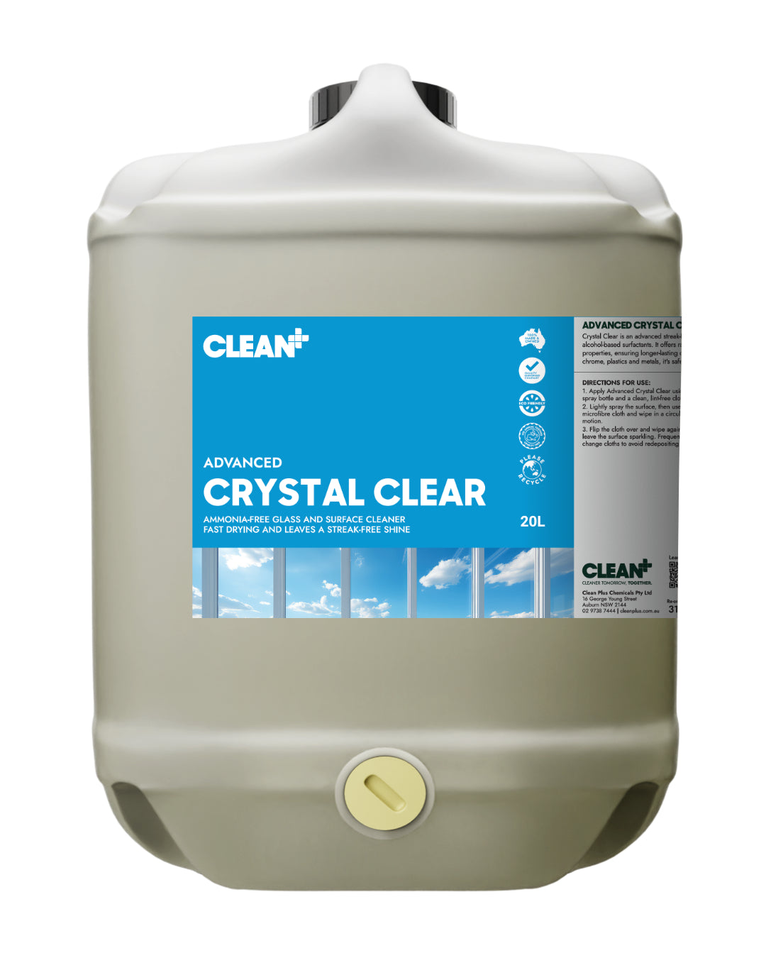 31403 CLEAN+ ADVANCED CRYSTAL CLEAR/ 20L