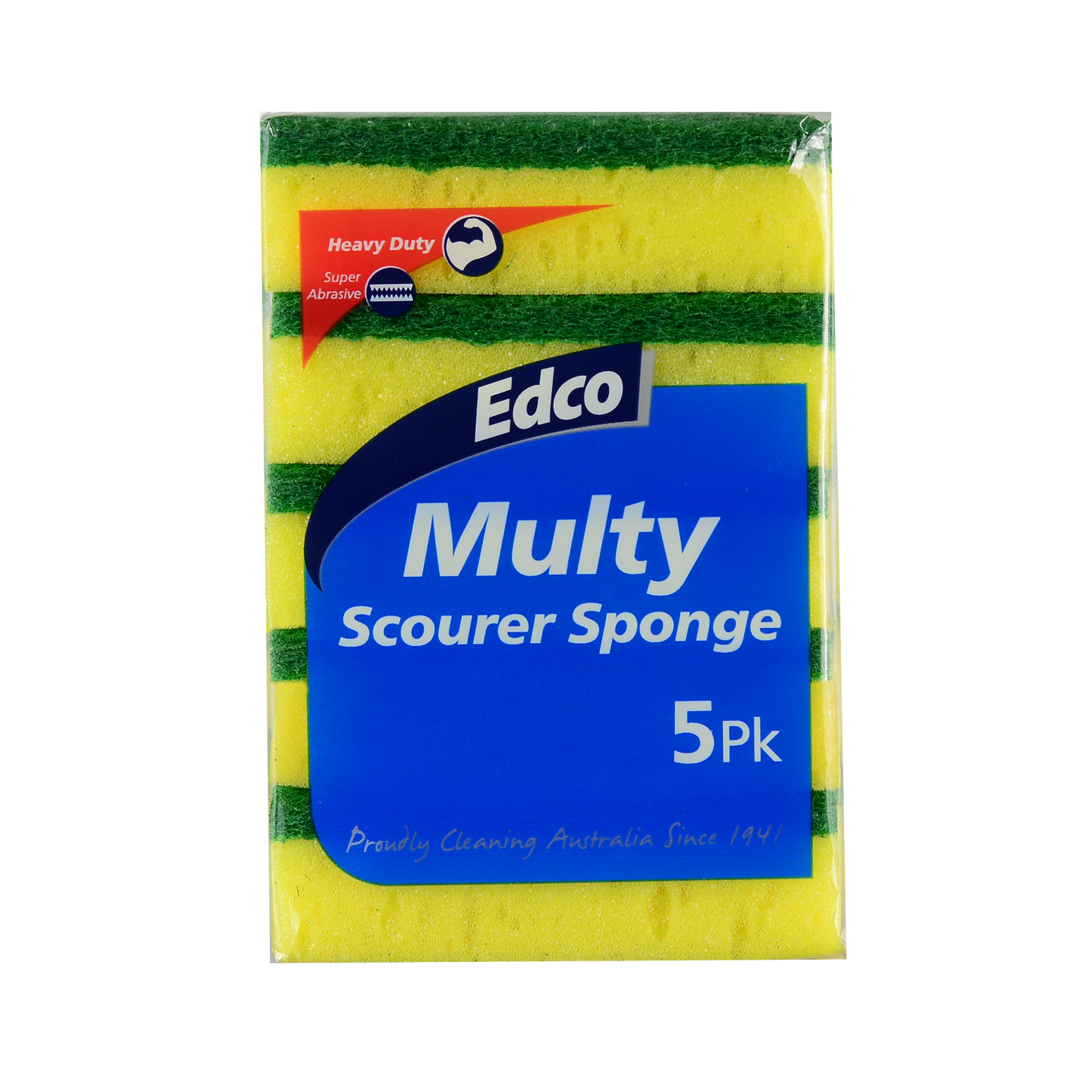 18147 MULTY SCOURING SPONGE 10X15 5 PACK