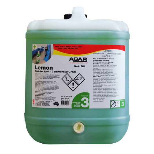 LE20 AGAR LEMON DISINFECTANT 20L