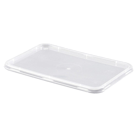 TCRLID Lid to Suit Rectangular Containers (500-1000ML) 500/Carton