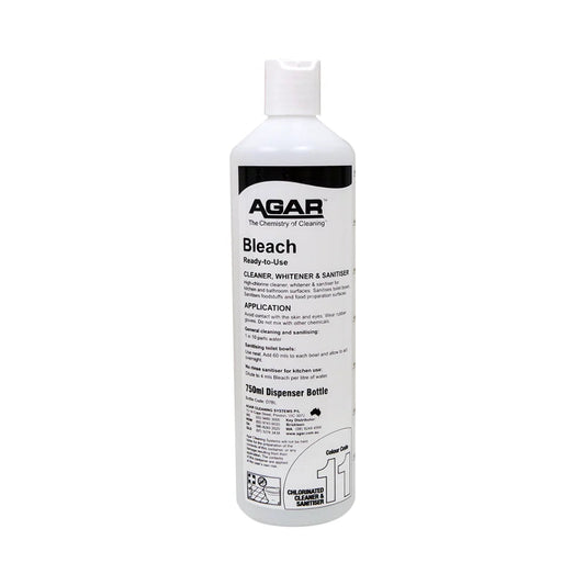 D7BL AGAR SQUIRT BOTTLE 750ML - BLEACH