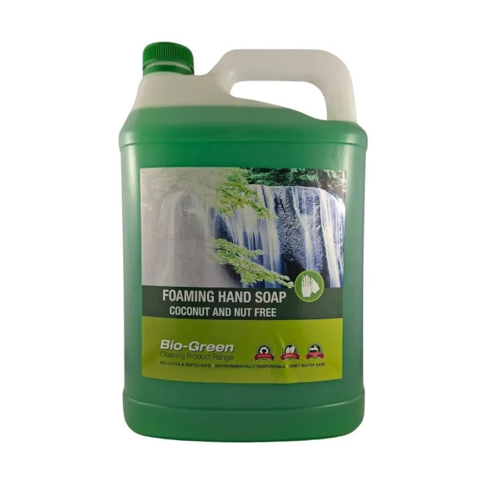 52179 Bio-Green Liquid Hand Soap Anti-Bacterial Coconut & Nut Free 5L