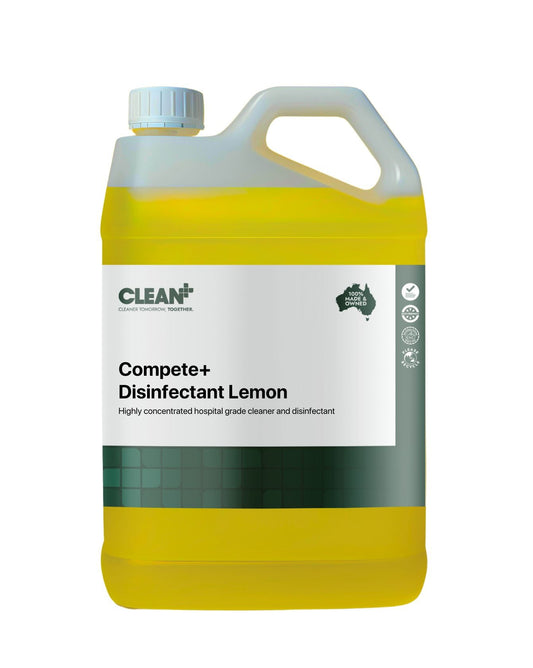 209 CLEAN+ COMPETE+ PLUS DISINFECTANT LEMON 5L
