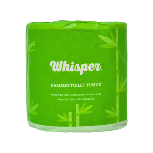 4623 WHISPER BAMBOO FSC 3PLY 230 SHEET TOILET TISSUE WRAPPED 48/CTN