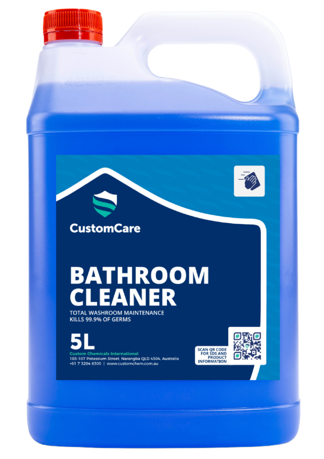 50469 Custom Care Lazer Plus Bathroom Cleaner 5L