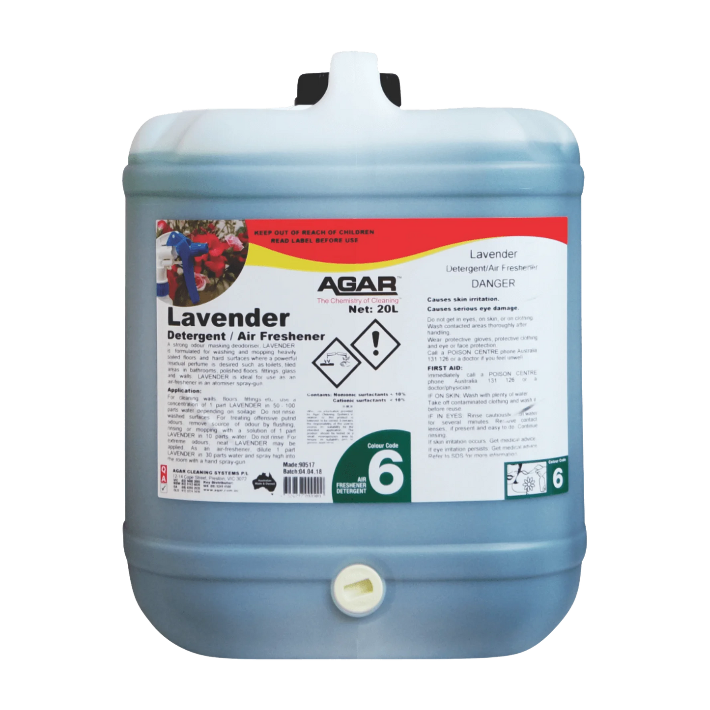 LAV20 AGAR Lavender 20L