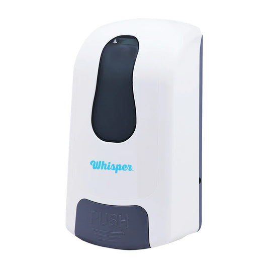 SMS-12 Whisper Soap Dispenser 1lt Refillable Liquid Nozzle