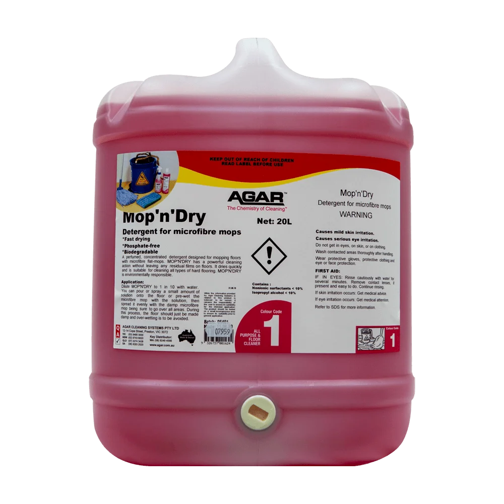 MOPN20 AGAR MOP'N'DRY 20L