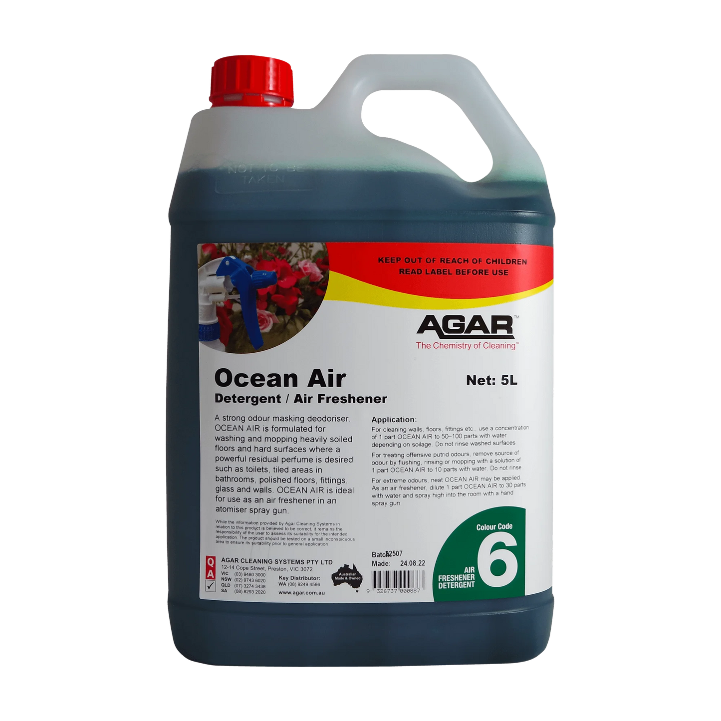OCE5 AGAR Ocean Air 5L
