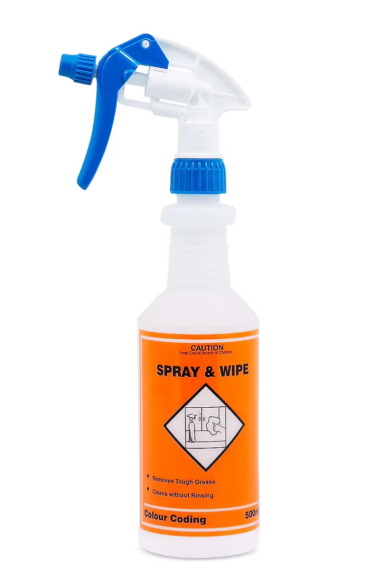 CC32008 Colour Coded 500 ml Bottle - Spray and Wipe