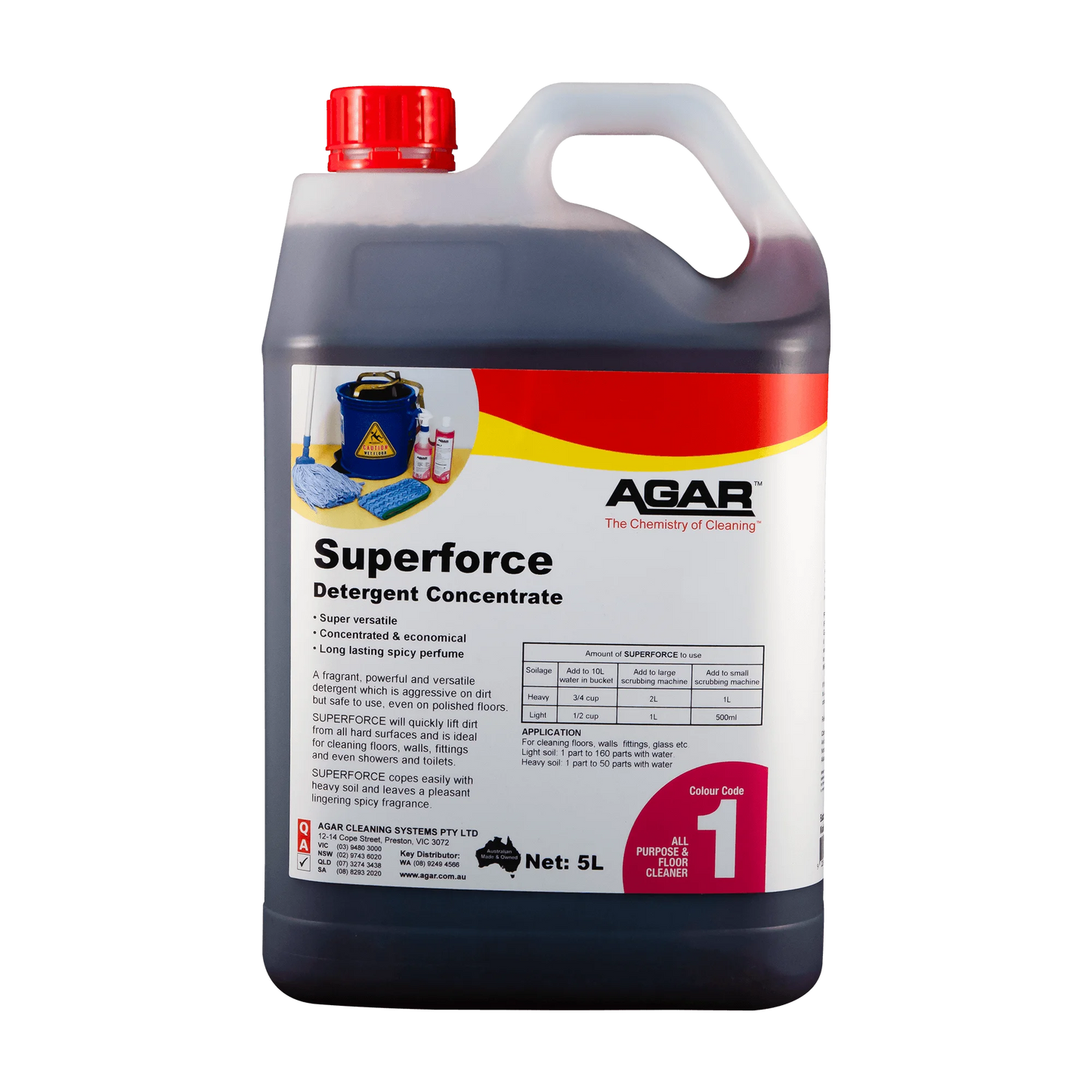 SUPF5 AGAR Superforce 5L