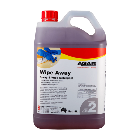 WIP5 AGAR Wipe Away 5L
