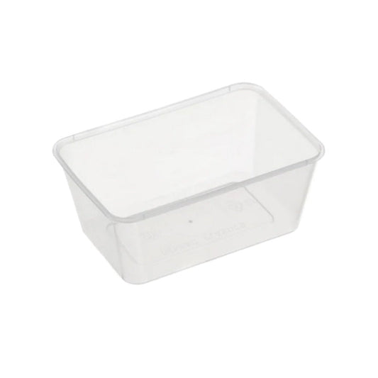 TCRLIDF Clear Takeaway Freezer Container Lid Rect