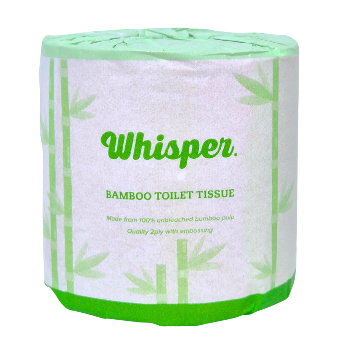 4649 WHISPER BAMBOO FSC 2PLY 330 SHEET TOILET TISSUE WRAPPED 48/CTN