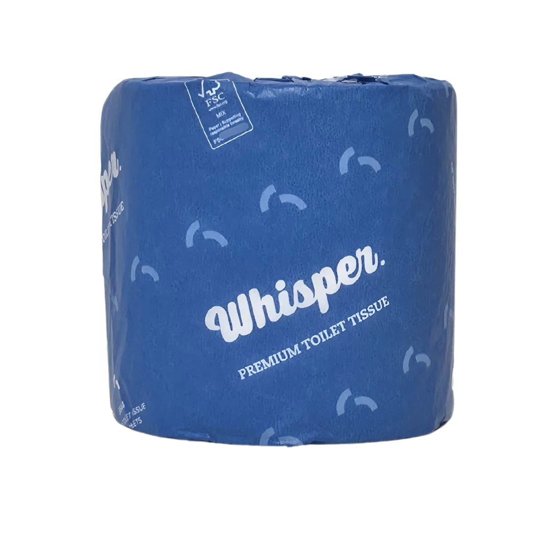 WHISPER PREMIUM 2PLY 400 SHEET TOILET TISSUE WRAPPED 48/CTN