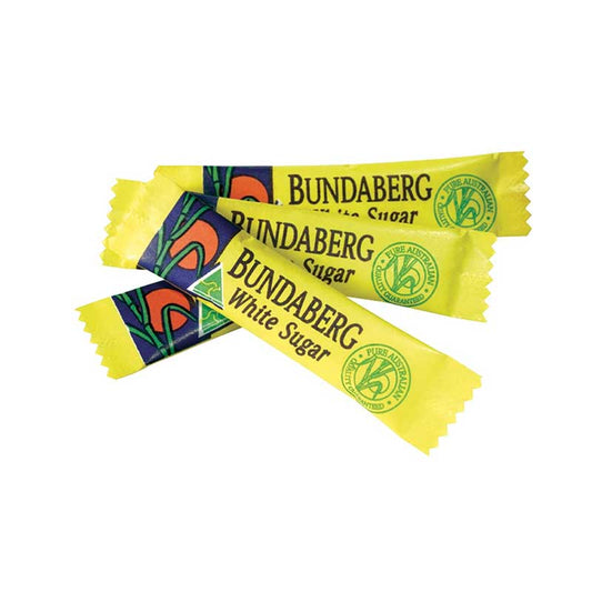 313657 Bundaberg White Sugar Stick "Yellow Pack" Ctn 2000