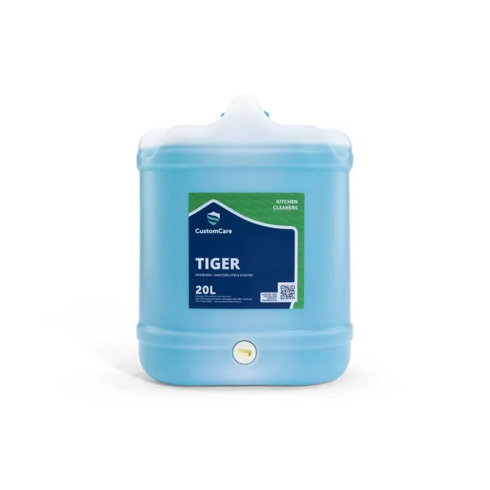 50261 Custom Care Tiger Surface Cleaner and Sanitiser 20L