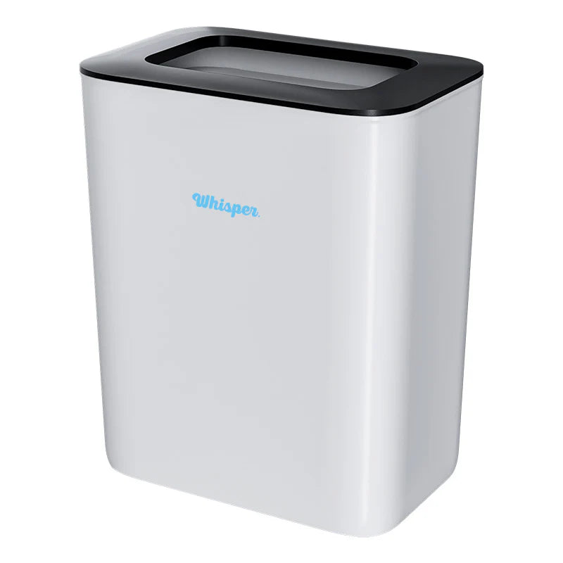 CD-7468A WHISPER WASTE CARE BIN FLOOR OR WALL MOUNTABLE 30LT