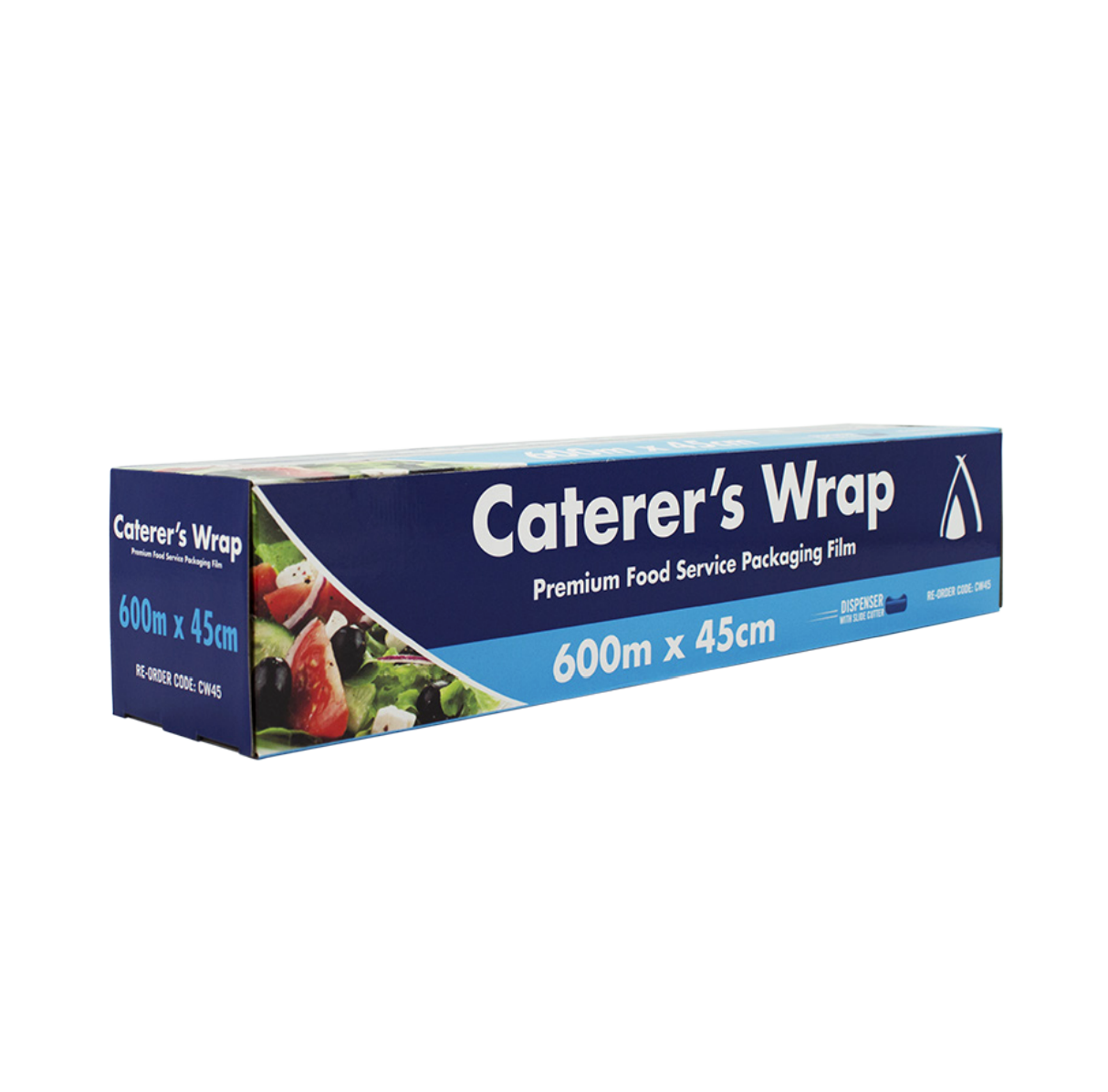 CW45 Premium Cling Food Film - 45Cm X 600M Cutter Box
