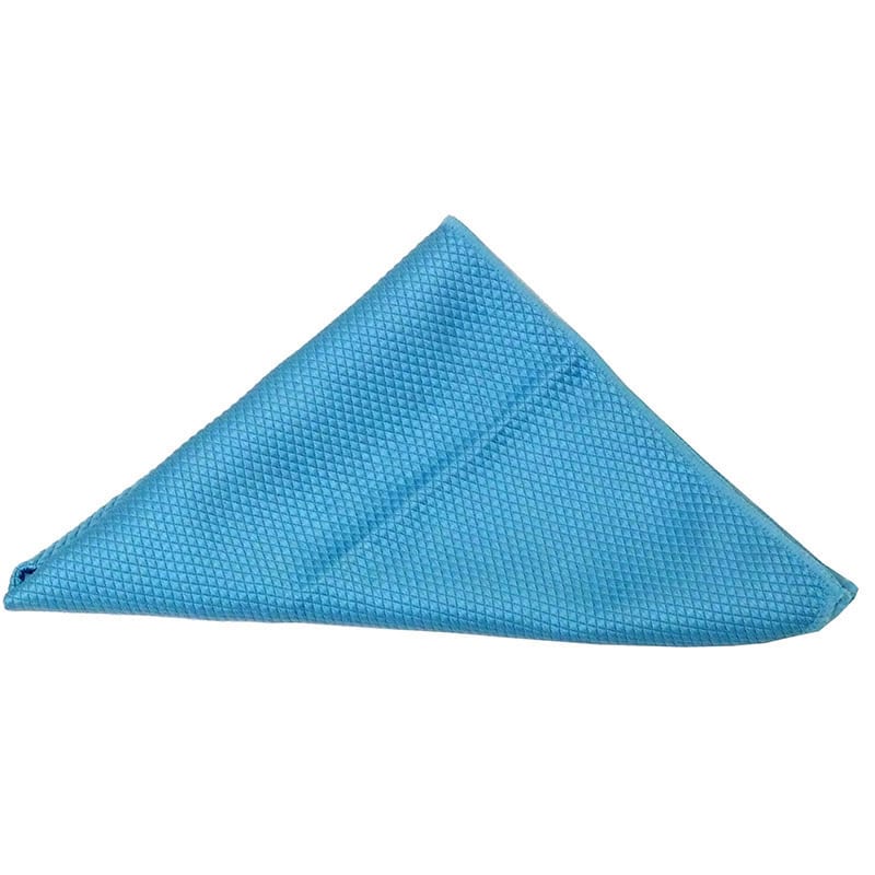 MICROGLASS NAB GLASS MICROFIBRE CLOTH BLUE 40x40cm DIAMOND WEAVE - 10 CLOTHS PER PACKET